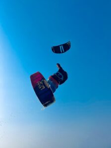 Mustapha jump trick Kite surfing