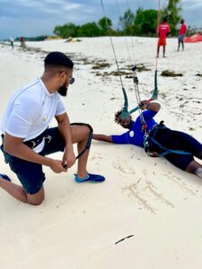 private course sea breeze kite school mnemba island muyuni zanzibar